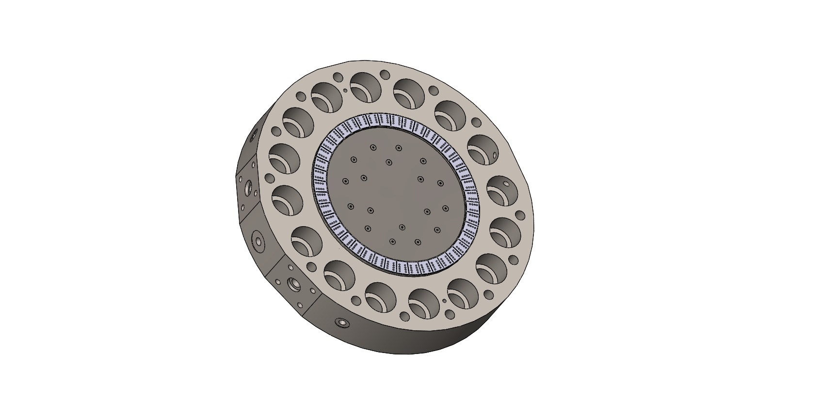 Octal die-328 Holes