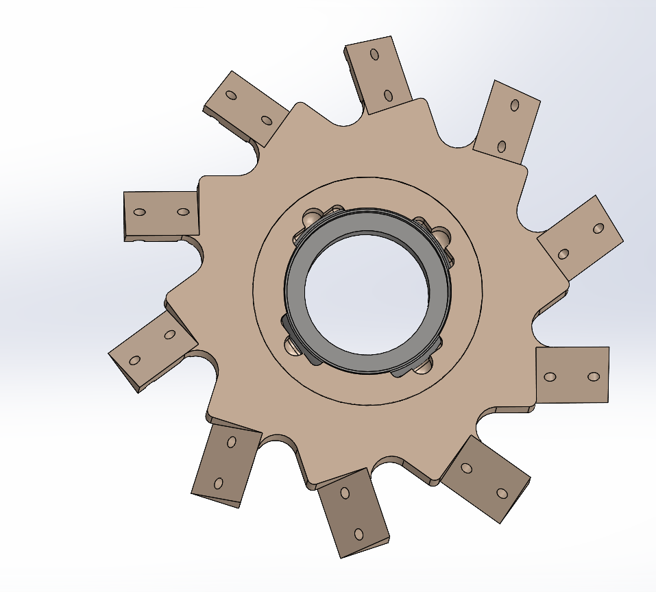 GALA7 - 10 SPOKE BLADE HOLDER